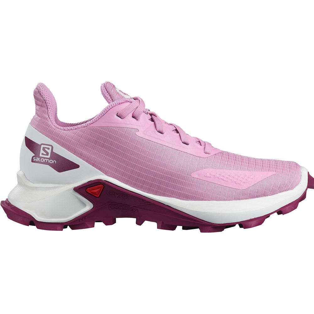 Salomon Israel ALPHACROSS BLAST J - Kids Running Shoes - Orchid (CGSF-67214)